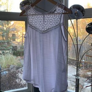 Ladies White Brody Myles sleeveless blouse